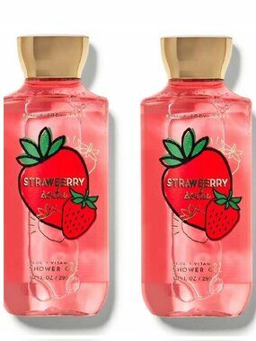 Bath and Body Works Strawberry Soda Shower Gel Set of 2